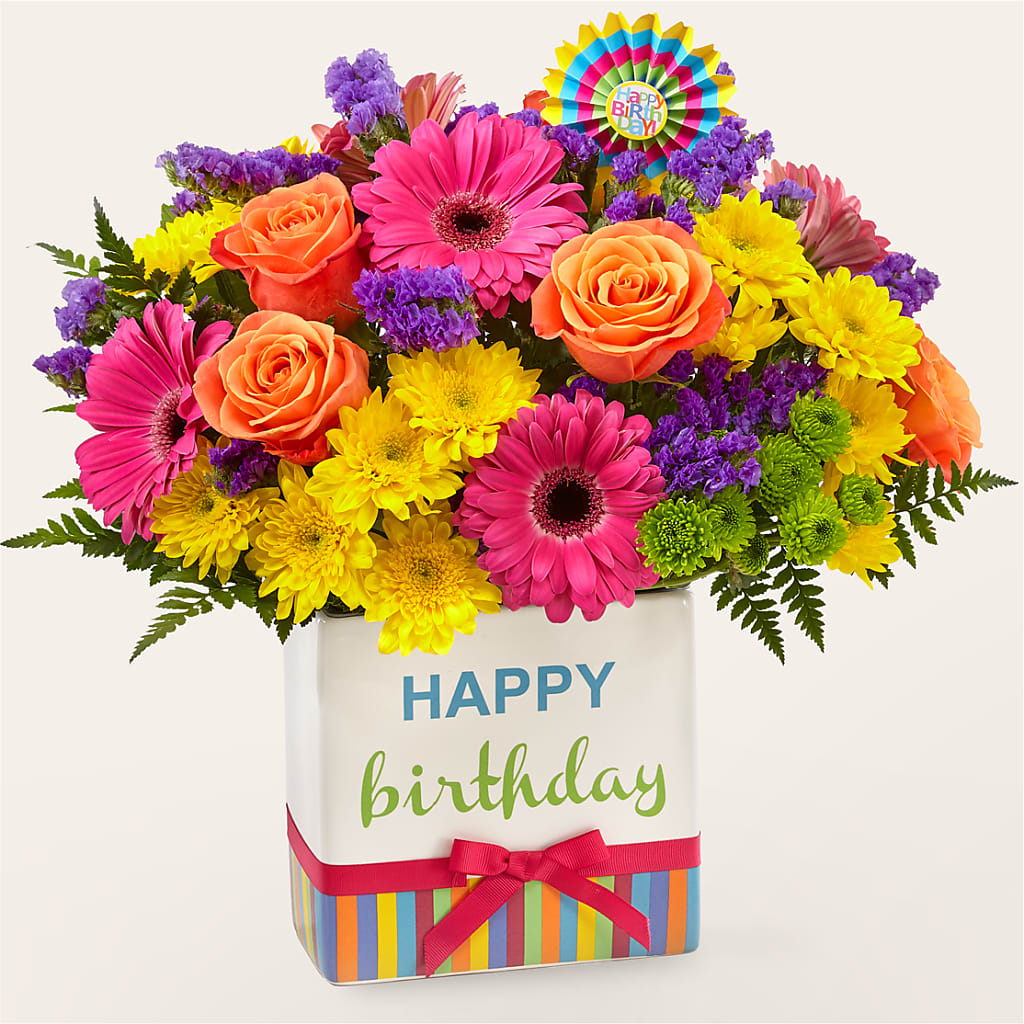 Birthday Brights Bouquet – Flowers By Roger Inc, Middletown OH