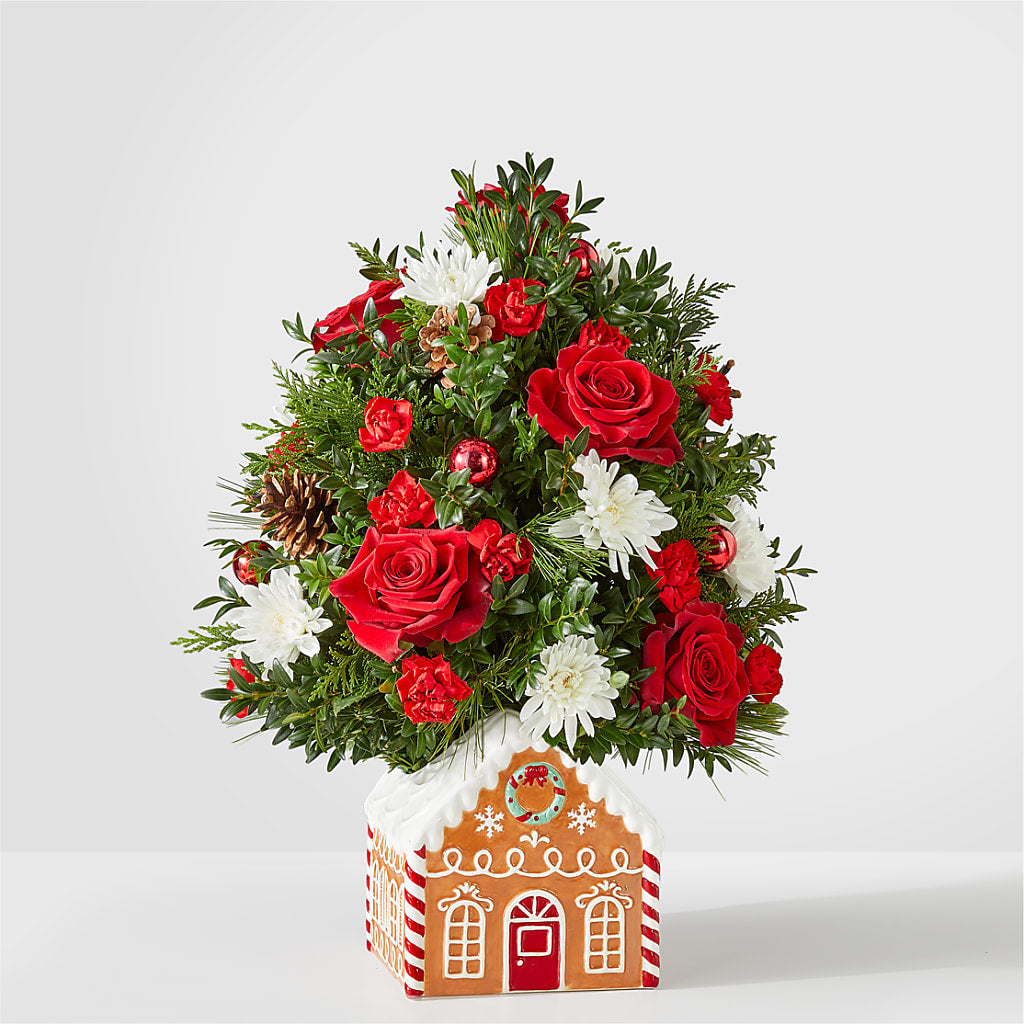 Spiced Gingerbread Tree – Flowers By Roger Inc, Middletown OH