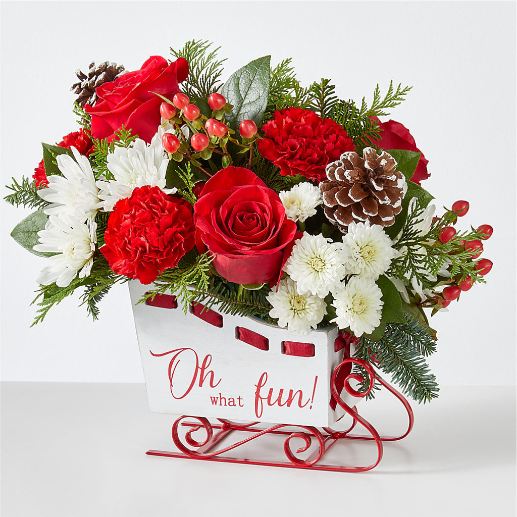 Sleigh Bells Bouquet – Flowers By Roger Inc, Middletown OH