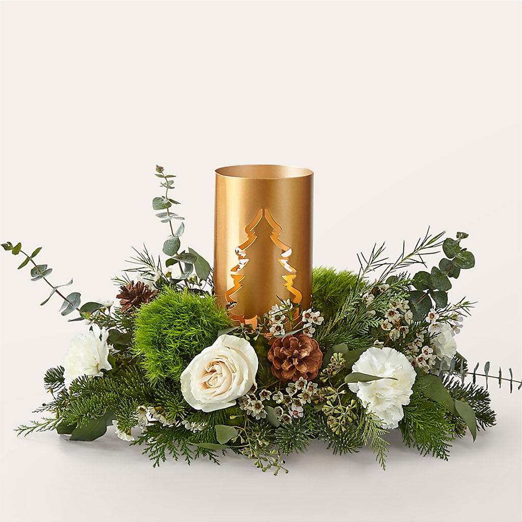 Chestnuts Roasting Centerpiece – Flowers By Roger Inc, Middletown OH