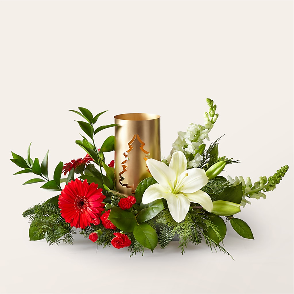 Mingle & Jingle Centerpiece – Flowers By Roger Inc, Middletown OH