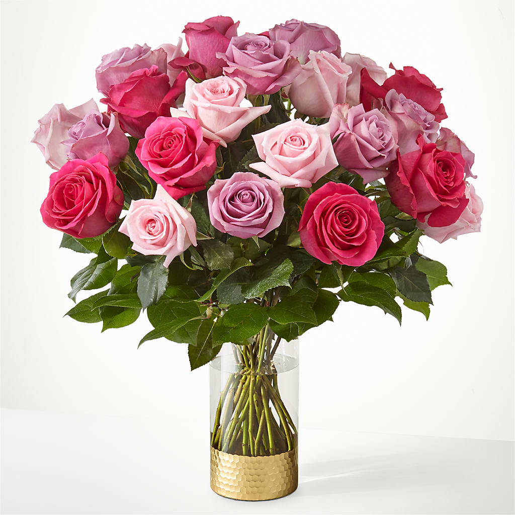 Pure Beauty Mixed Roses – Flowers By Roger Inc, Middletown OH