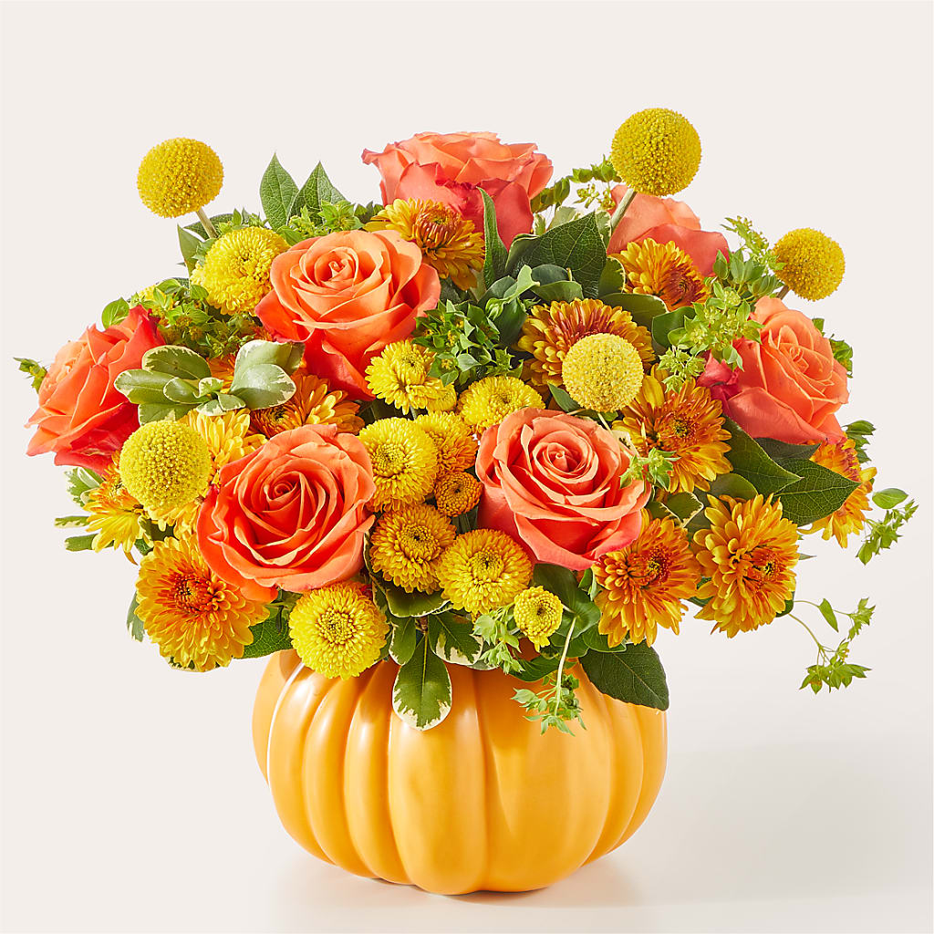 Gourdgeous Pumpkin – Flowers By Roger Inc, Middletown OH