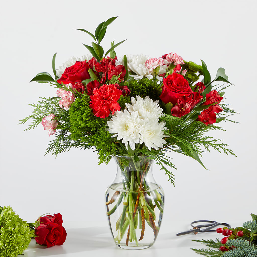Merry Moment Bouquet – A Florist Original – Flowers By Roger Inc, Middletown OH