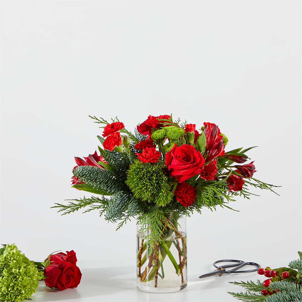 Merry Moment Bouquet – A Florist Original – Flowers By Roger Inc, Middletown OH