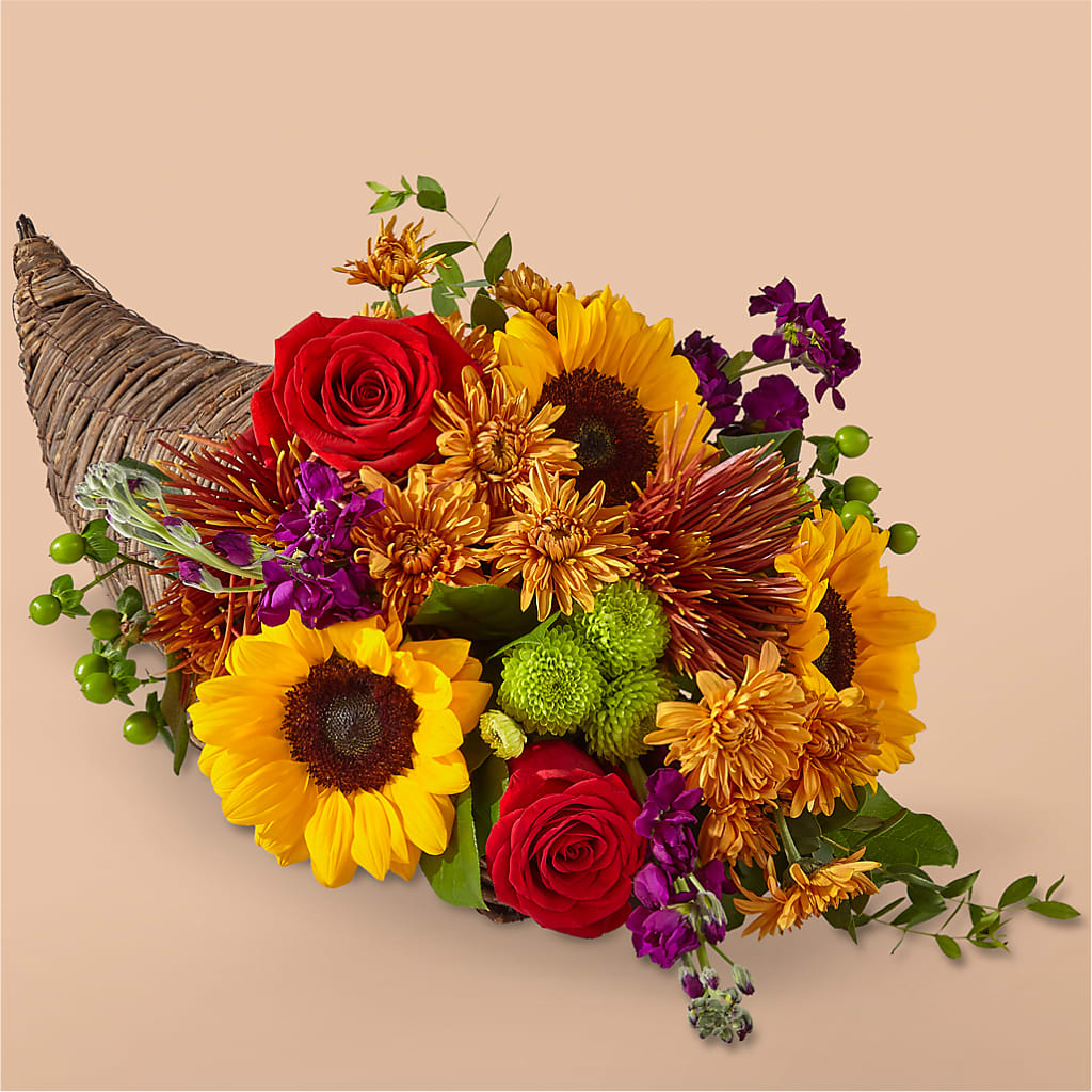 Friendsgiving Cornucopia – Flowers By Roger Inc, Middletown OH