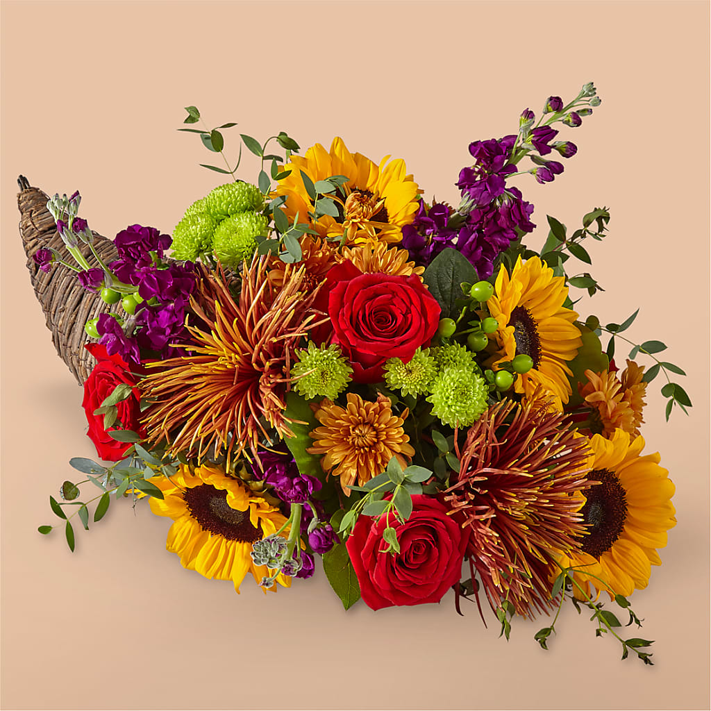 Friendsgiving Cornucopia – Flowers By Roger Inc, Middletown OH