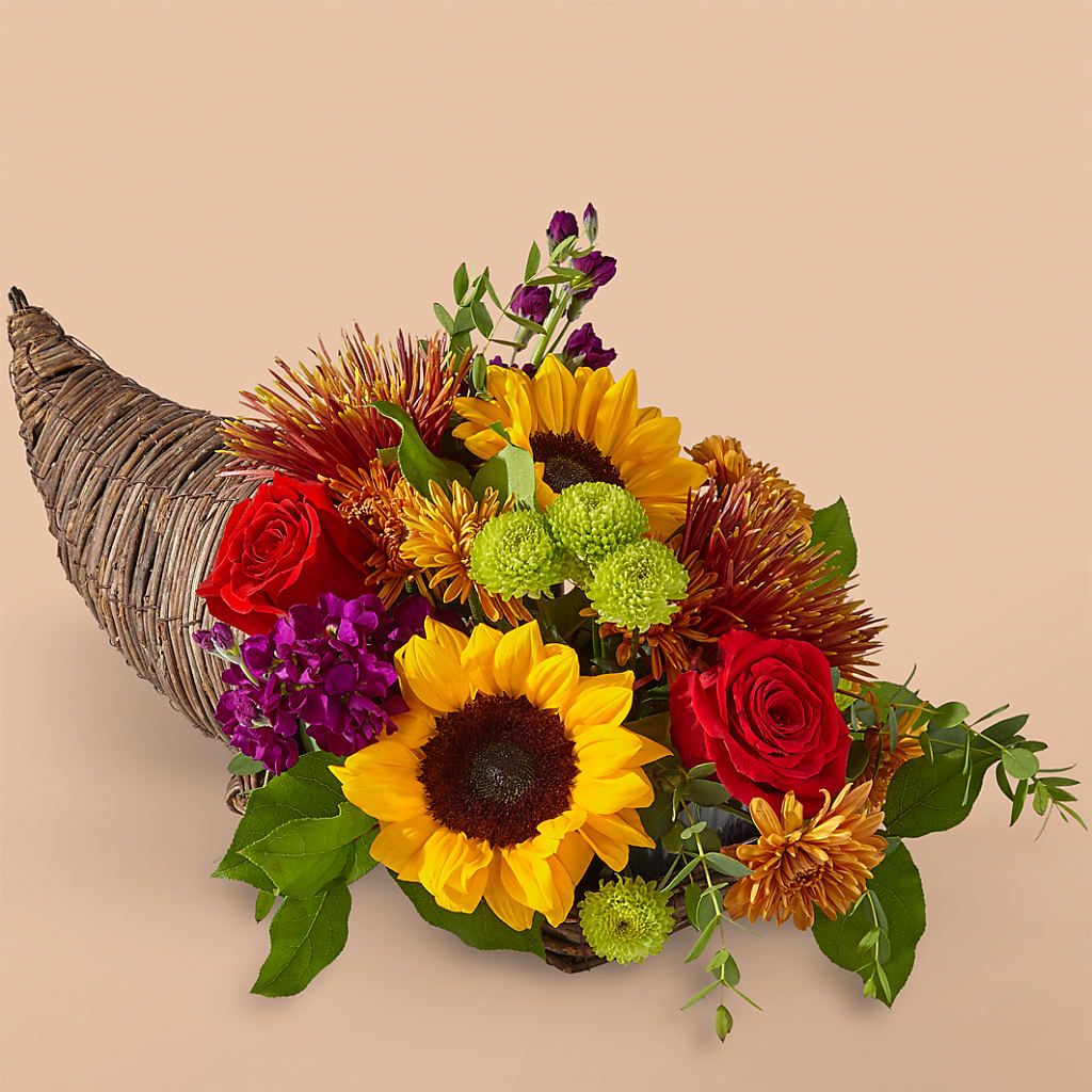 Friendsgiving Cornucopia – Flowers By Roger Inc, Middletown OH
