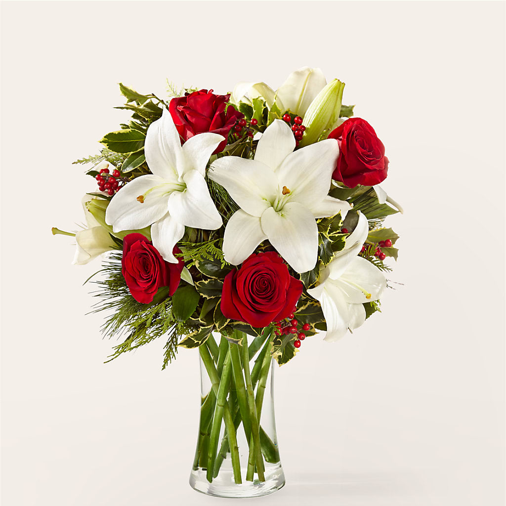 Sparkling Snowflakes Bouquet – Flowers By Roger Inc, Middletown OH