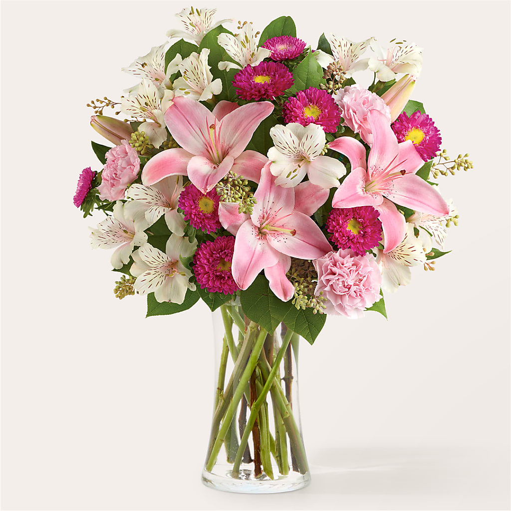 Feeling Fuchsia Bouquet – Flowers By Roger Inc, Middletown OH