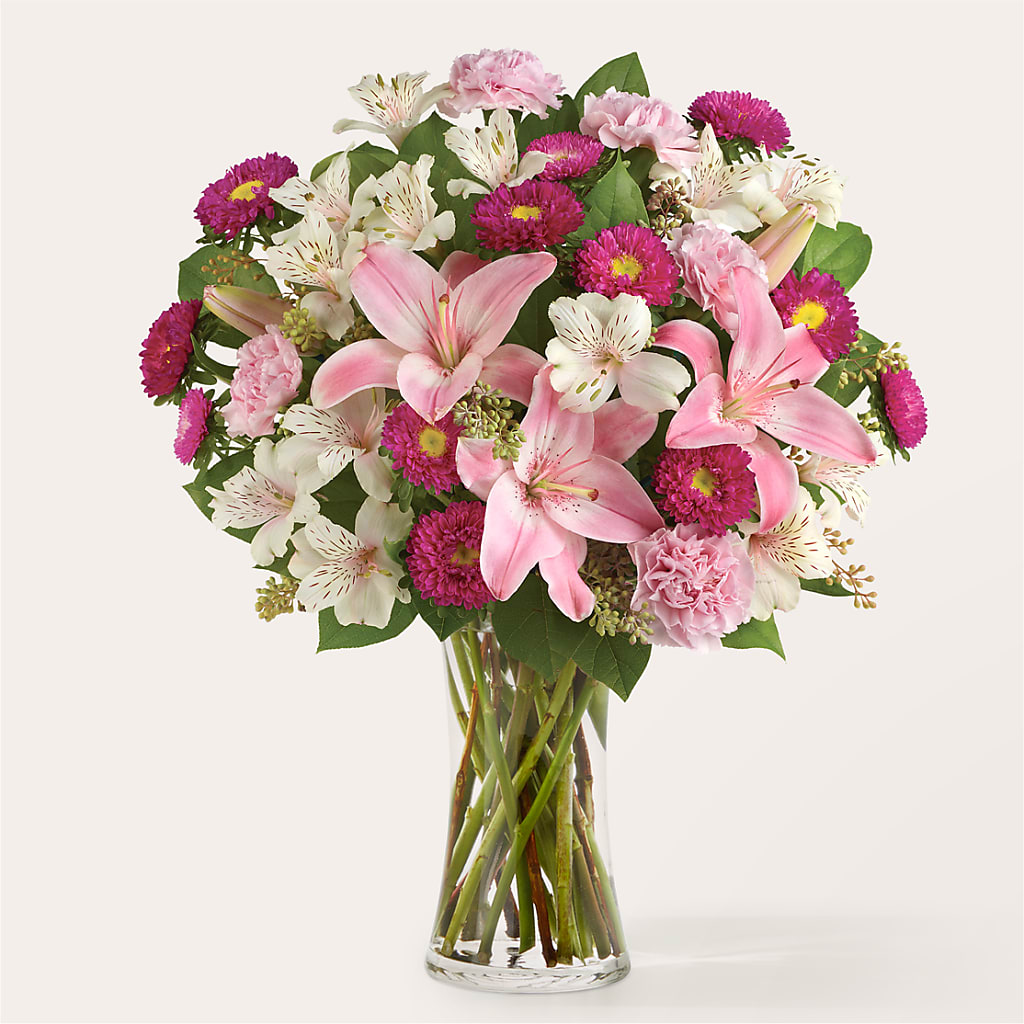 Feeling Fuchsia Bouquet – Flowers By Roger Inc, Middletown OH
