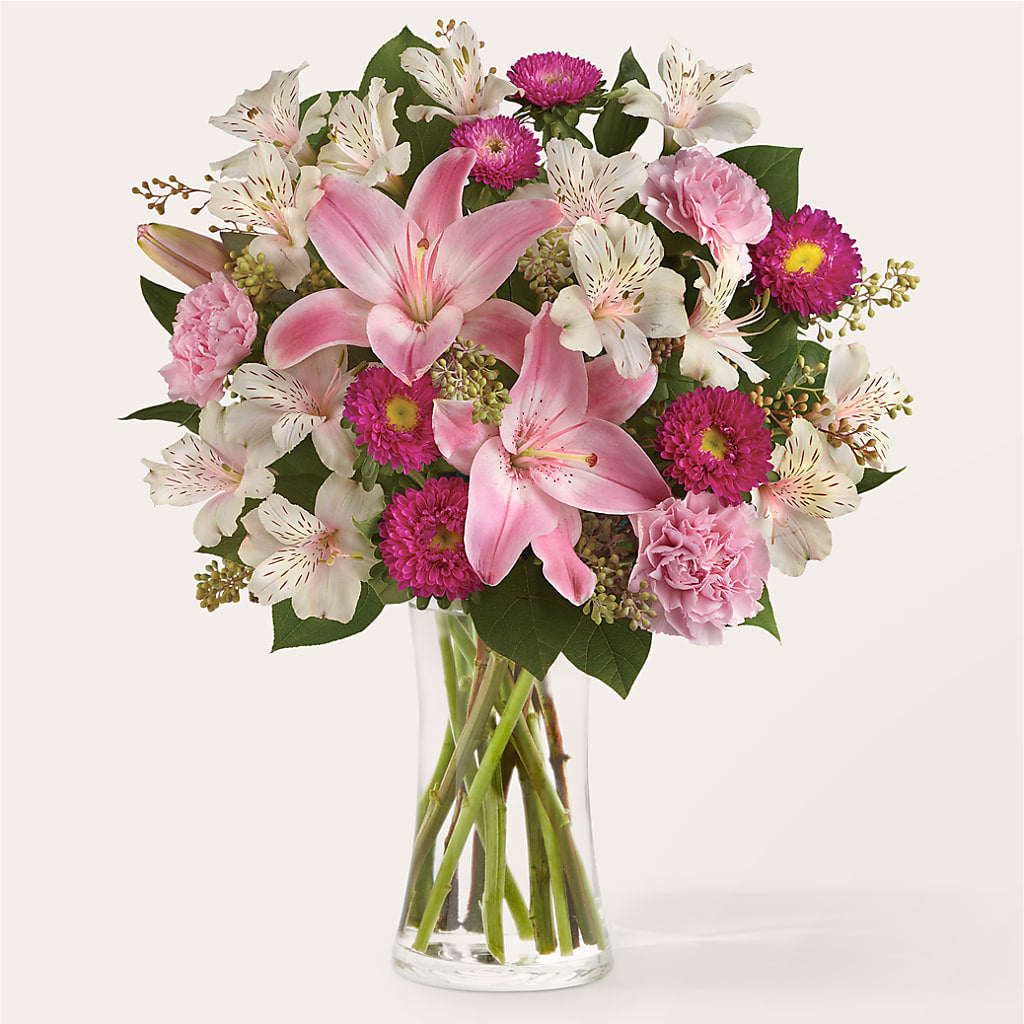 Feeling Fuchsia Bouquet – Flowers By Roger Inc, Middletown OH