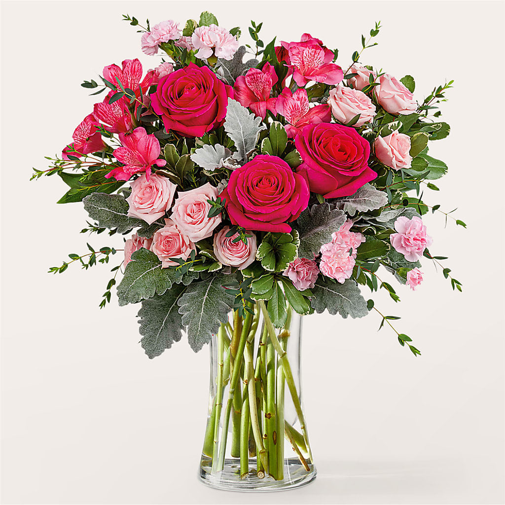 Tickled Pink Bouquet – Flowers By Roger Inc, Middletown OH
