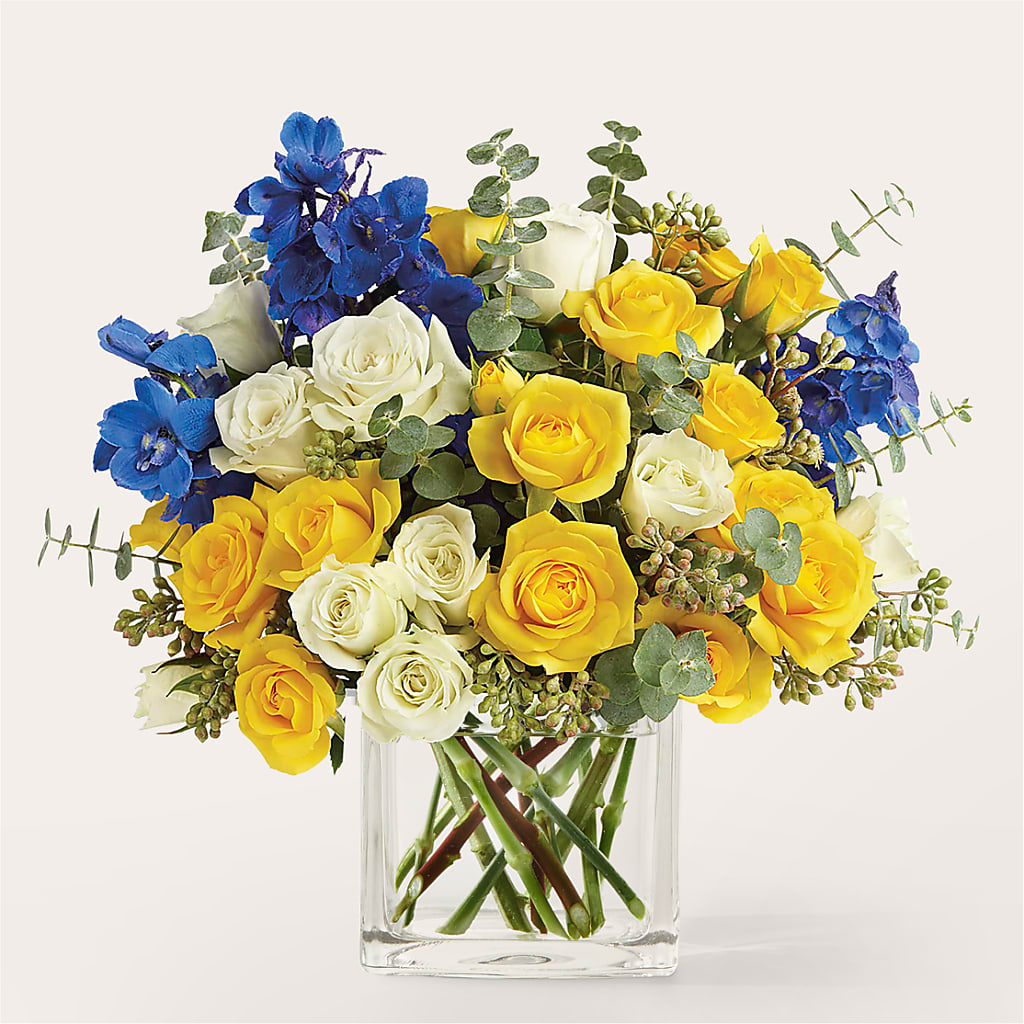 Sparkling Citrine Bouquet – Flowers By Roger Inc, Middletown OH