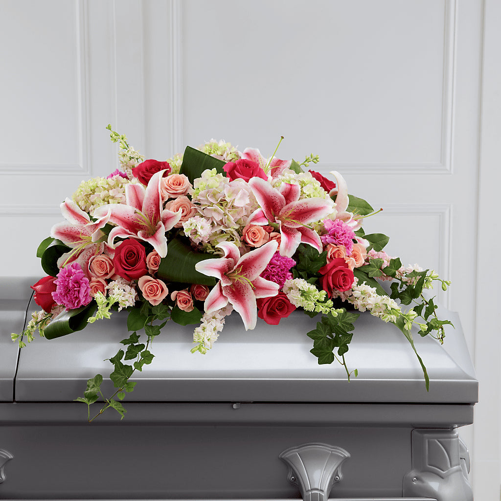Splendid Grace Casket Spray – Flowers By Roger Inc, Middletown OH
