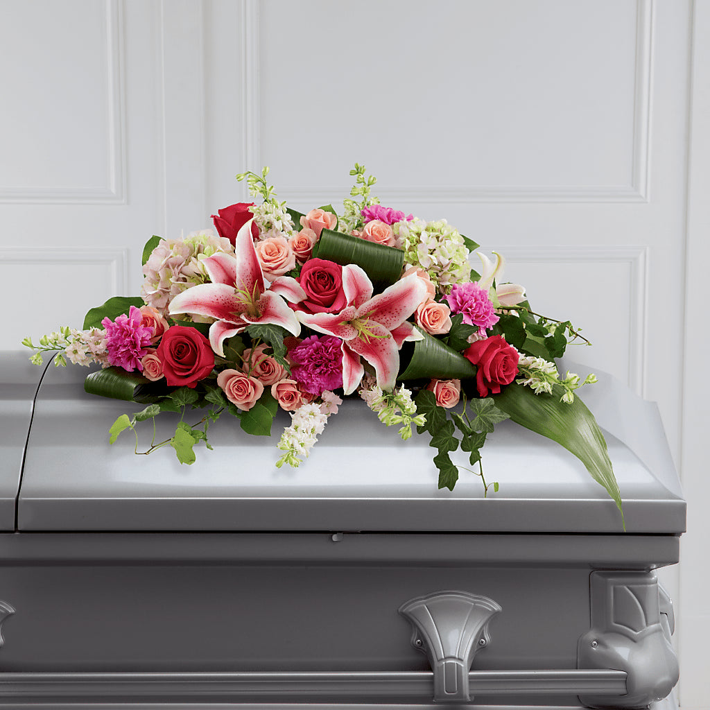 Splendid Grace Casket Spray – Flowers By Roger Inc, Middletown OH