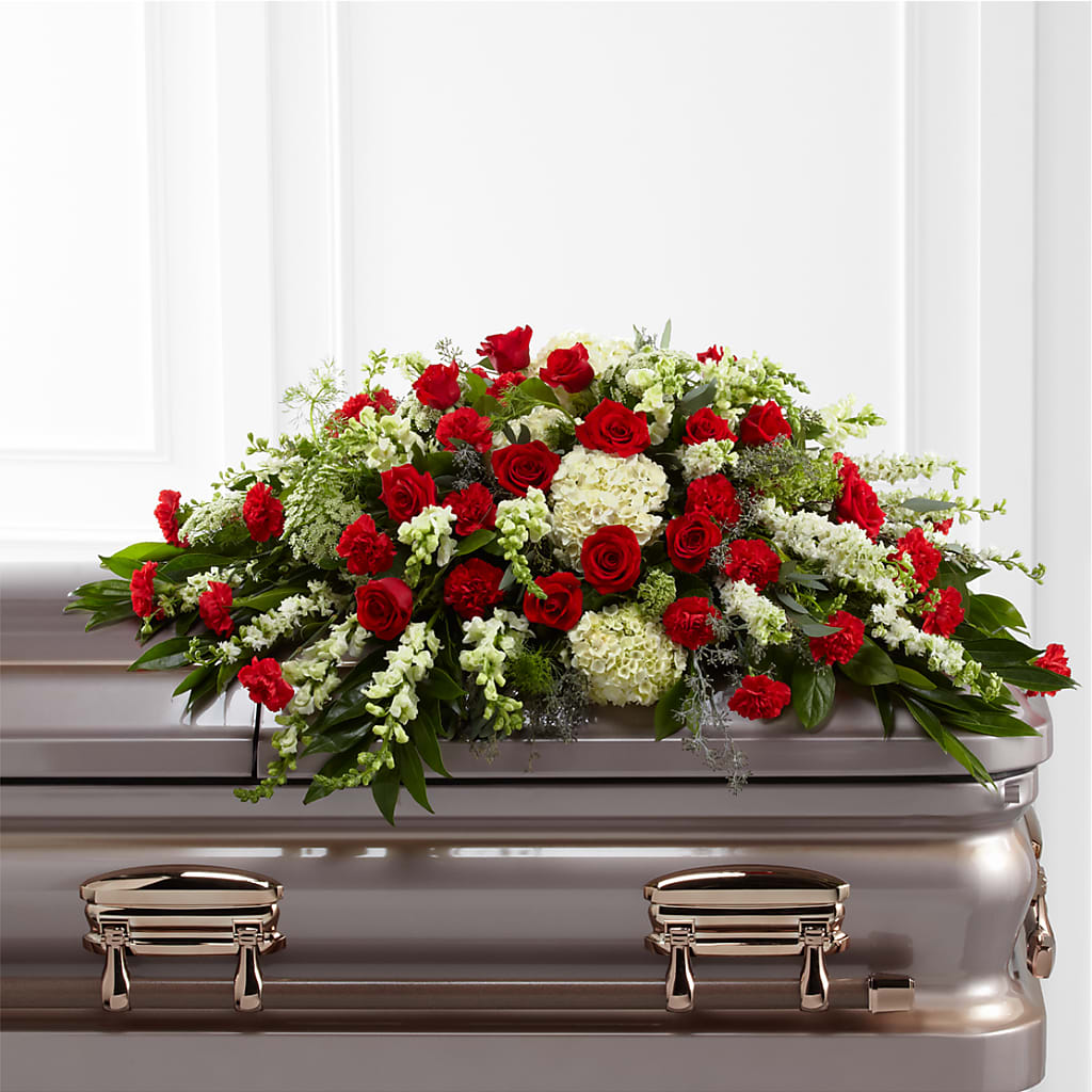 Sincerity Casket Spray – Flowers By Roger Inc, Middletown OH