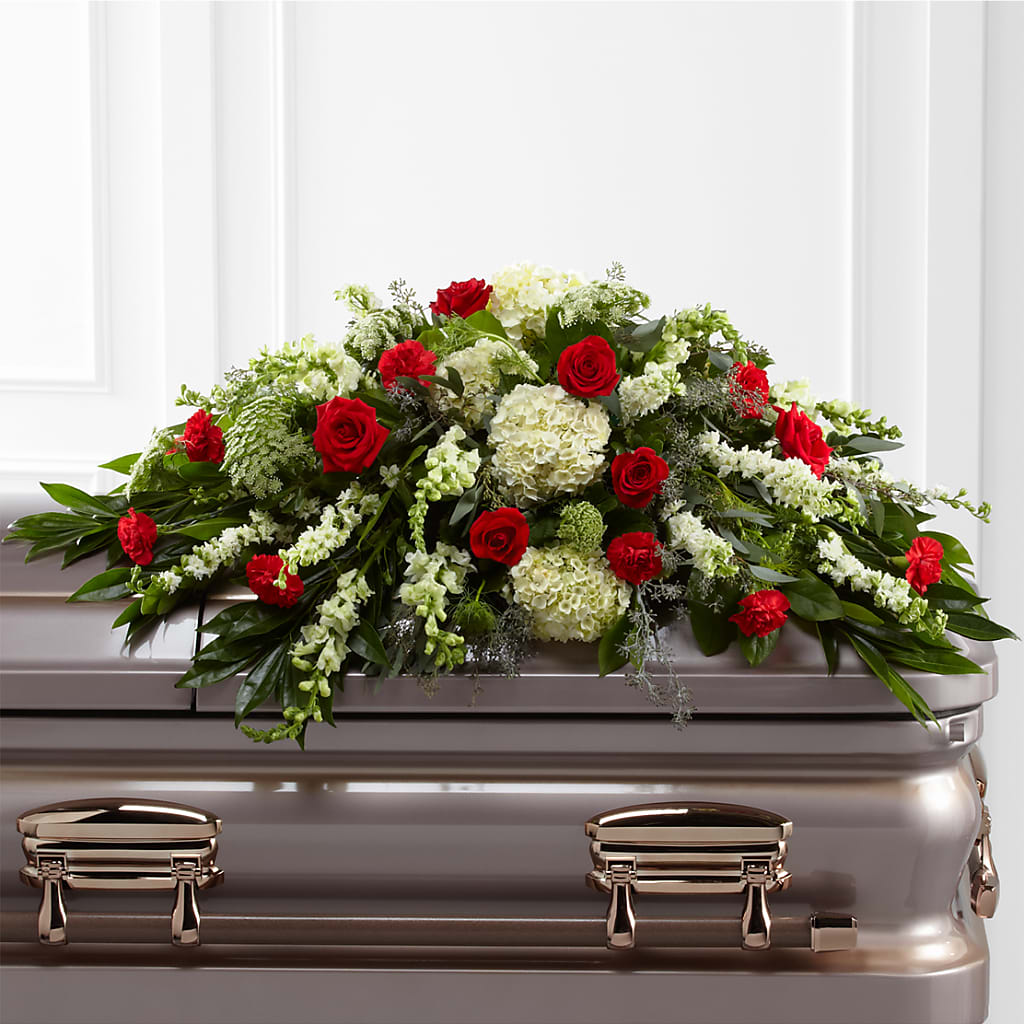 Sincerity Casket Spray – Flowers By Roger Inc, Middletown OH