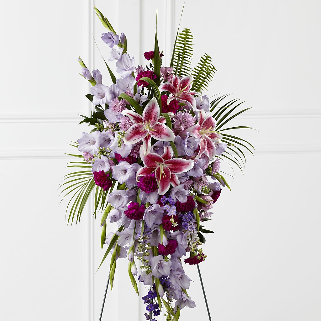 Tender Touch Standing Spray – Flowers By Roger Inc, Middletown OH