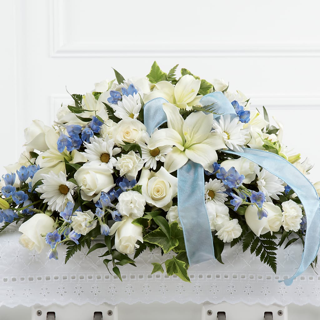 Tender Treasure Casket Spray – Flowers By Roger Inc, Middletown OH