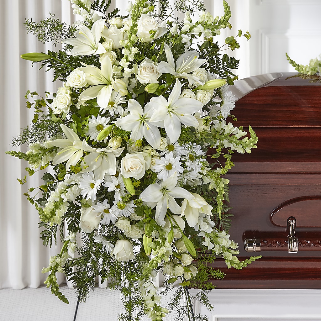 Loving Thoughts Standing Spray – Flowers By Roger Inc, Middletown OH