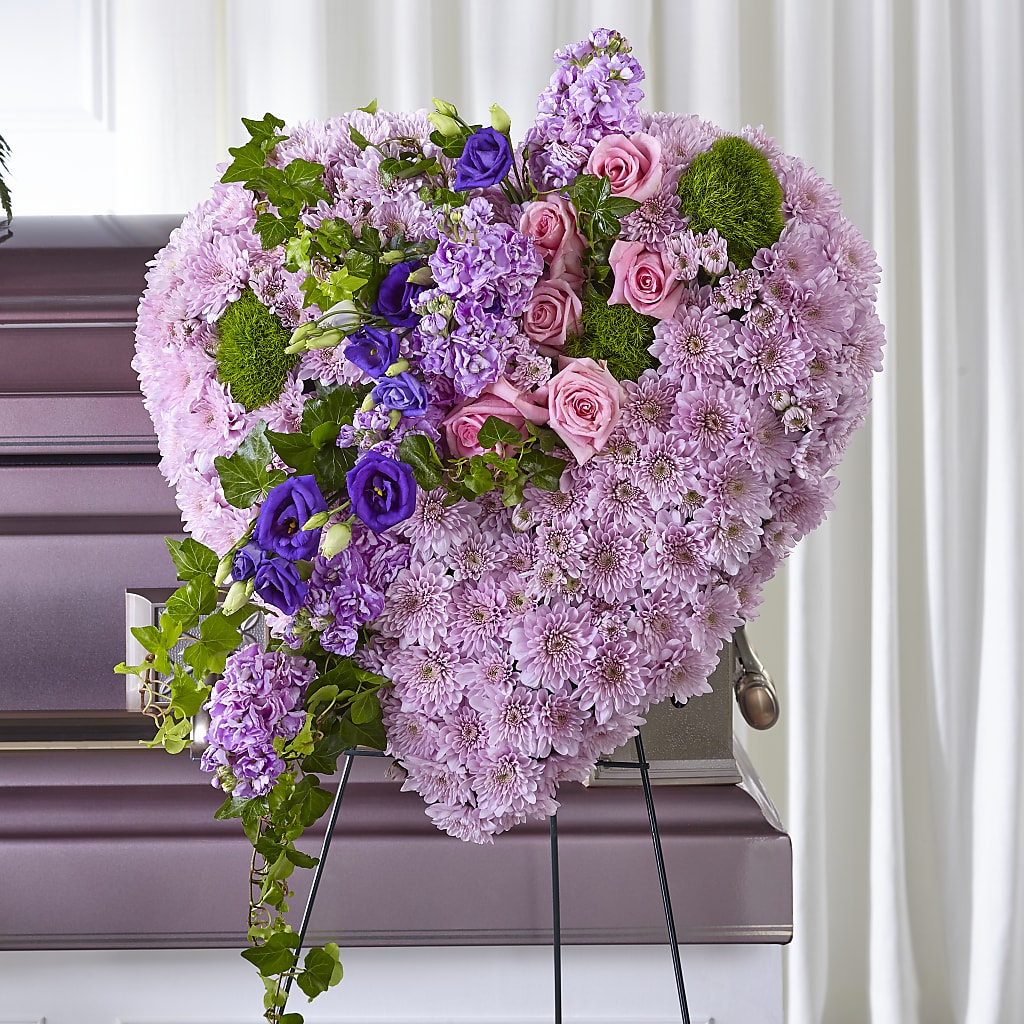 Treasured Love Standing Heart – Flowers By Roger Inc, Middletown OH