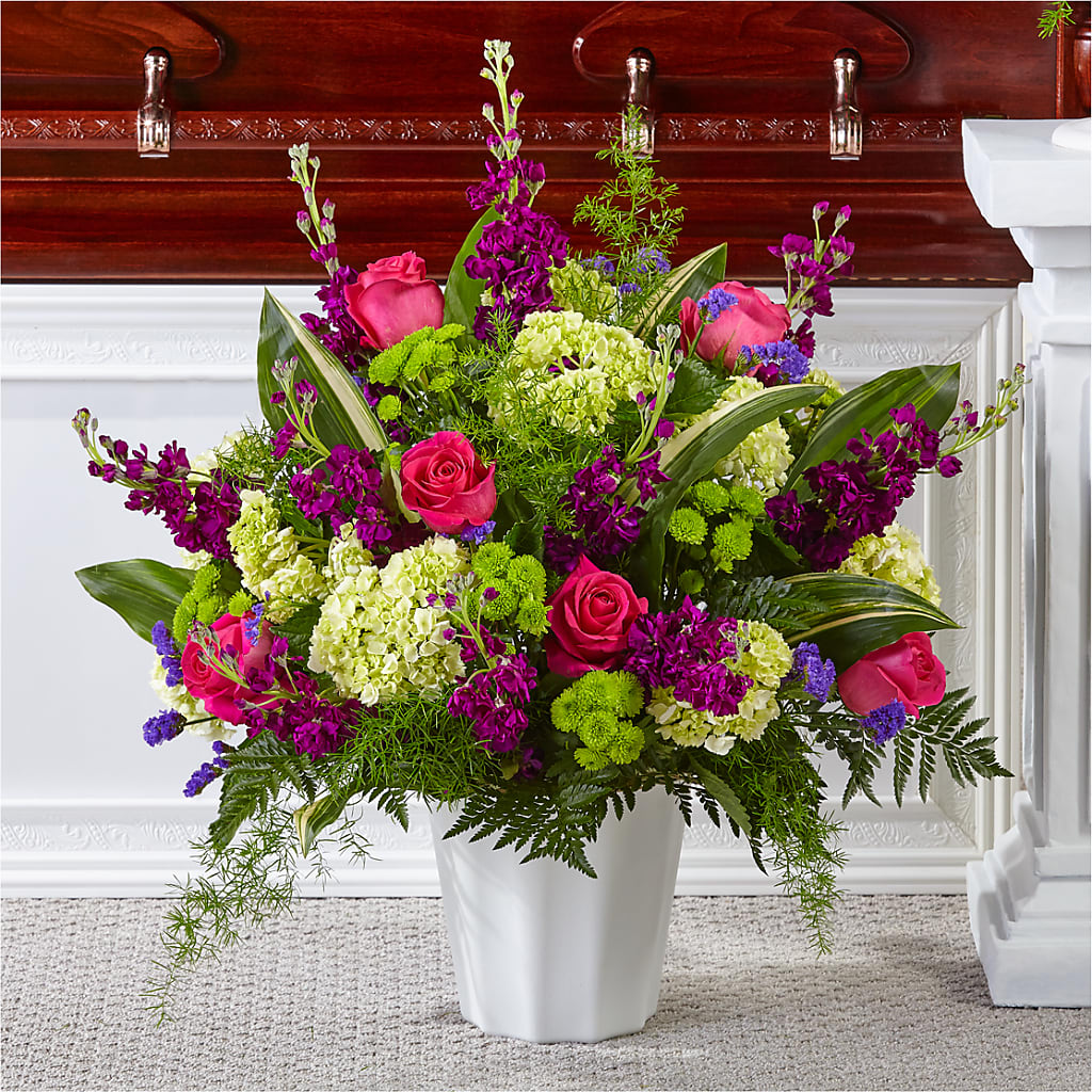 Beautiful Horizons Floor Basket – Flowers By Roger Inc, Middletown OH
