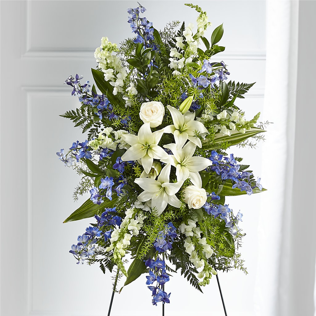 Faithful Friend Standing Spray – Flowers By Roger Inc, Middletown OH