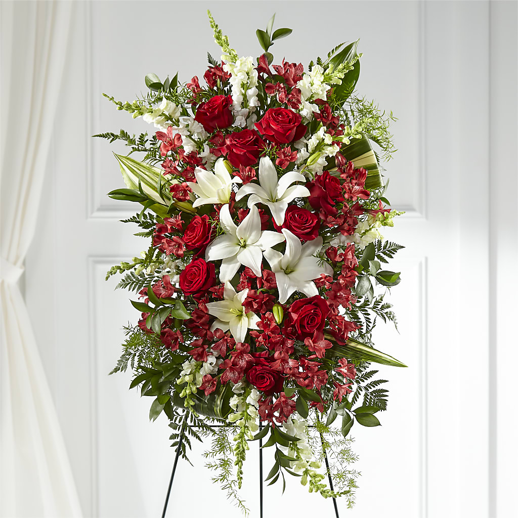 Everlasting Memory Standing Spray – Flowers By Roger Inc, Middletown OH