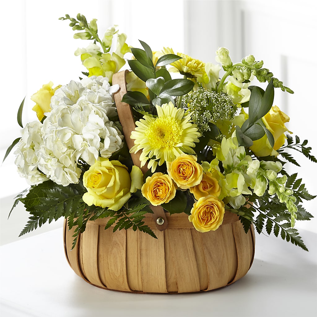 Rustic Remembrance Basket – Flowers By Roger Inc, Middletown OH
