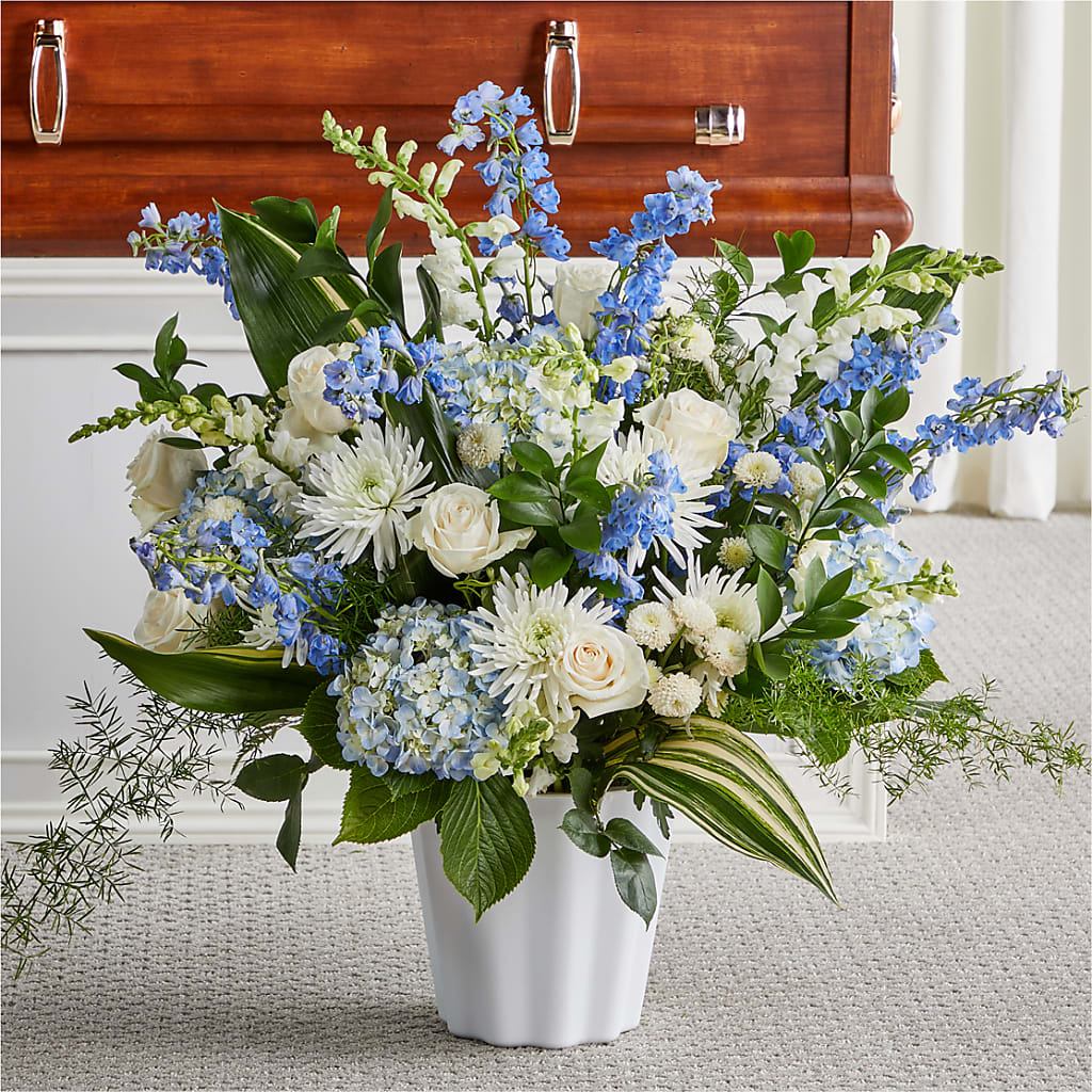 Everlasting Memories Floor Basket – Flowers By Roger Inc, Middletown OH