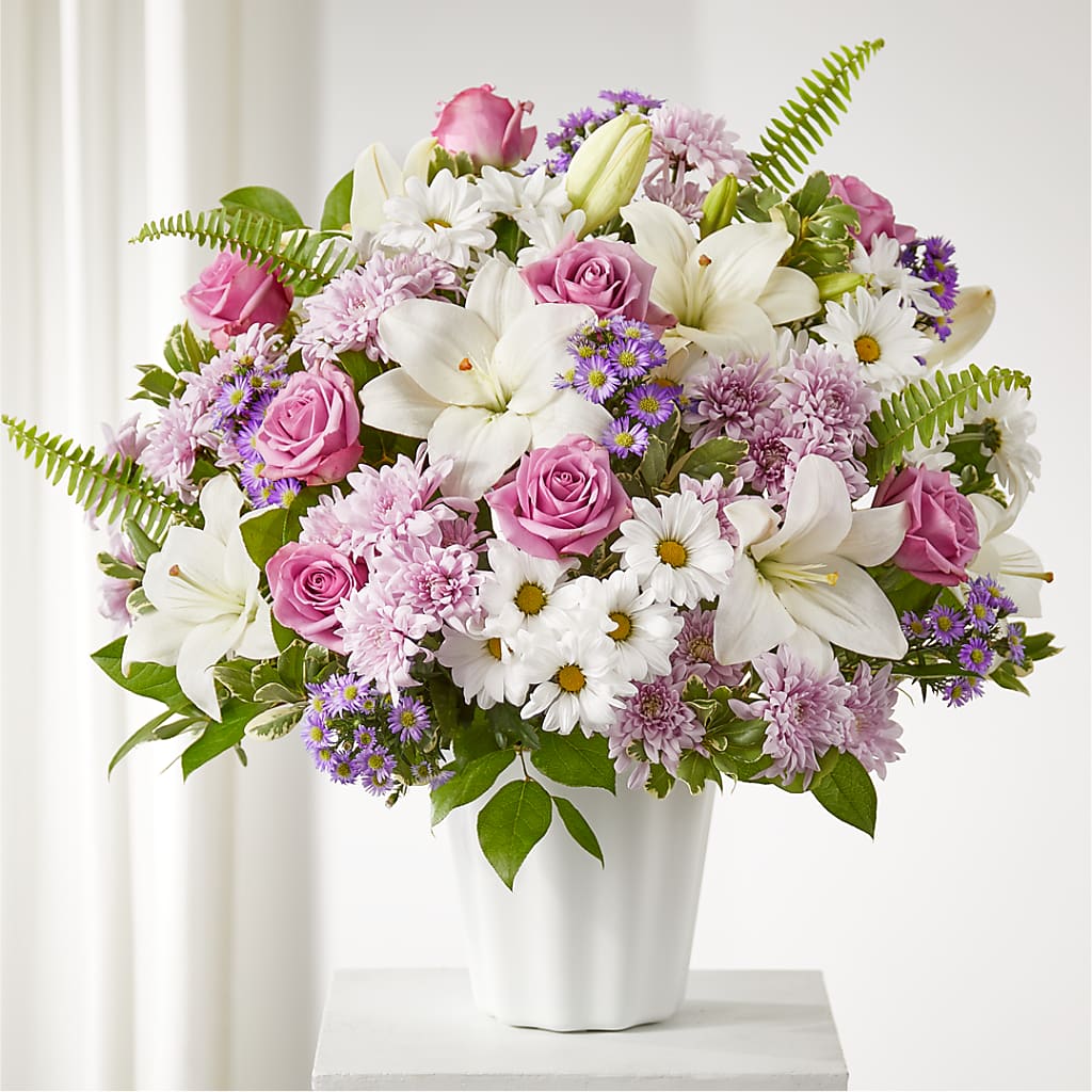 Warmest Thoughts Tabletop Basket – Flowers By Roger Inc, Middletown OH