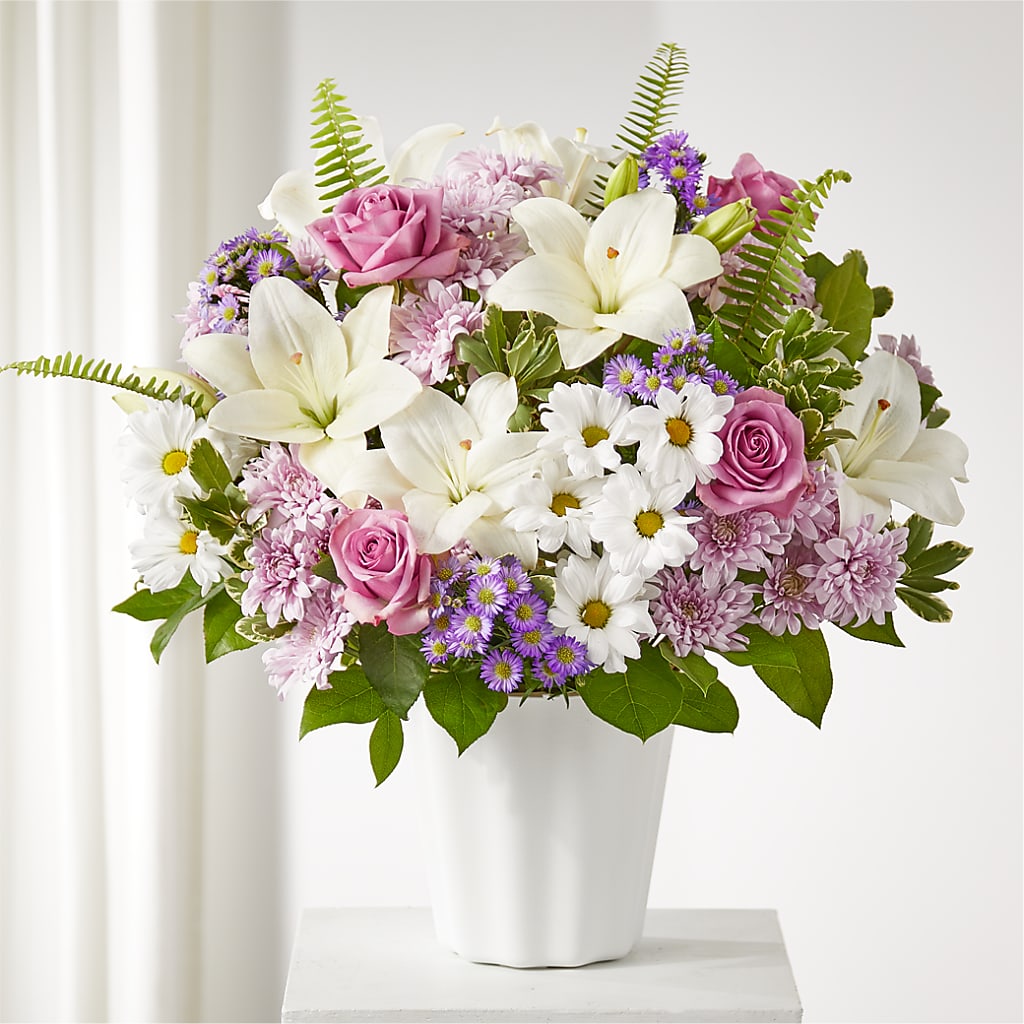 Warmest Thoughts Tabletop Basket – Flowers By Roger Inc, Middletown OH