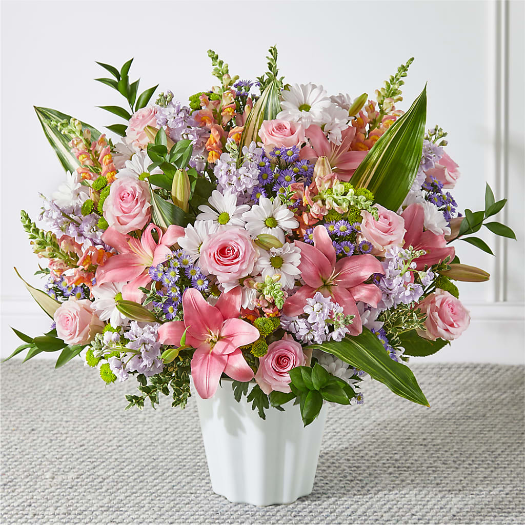 Abundant Compassion Floor Basket – Flowers By Roger Inc, Middletown OH