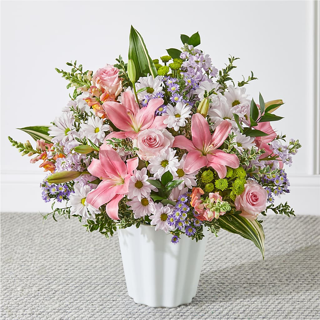 Abundant Compassion Floor Basket – Flowers By Roger Inc, Middletown OH