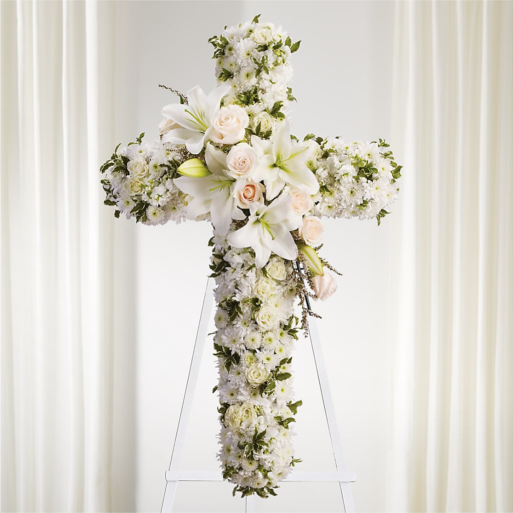 Spiritual Guidance Standing Spray – Flowers By Roger Inc, Middletown OH