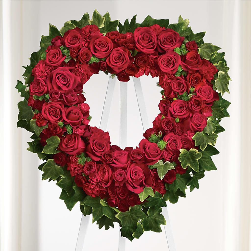 Wholehearted Standing Spray – Flowers By Roger Inc, Middletown OH