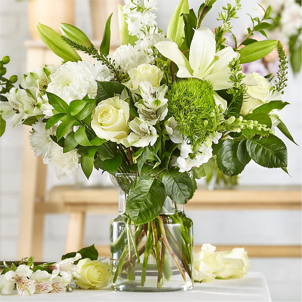 Classic Ivory – A Florist Original – Flowers By Roger Inc, Middletown OH