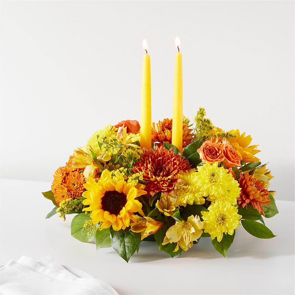 Autumn Harmony Centerpiece – Flowers By Roger Inc, Middletown OH