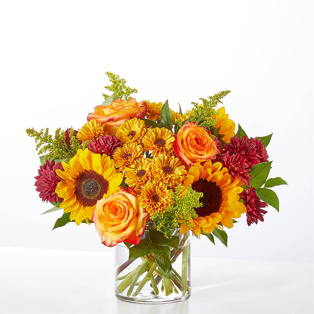 Flannel Scarf Bouquet – Flowers By Roger Inc, Middletown OH