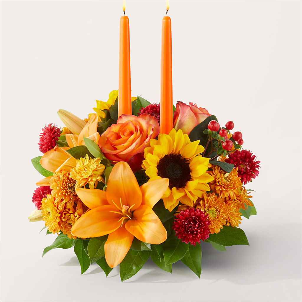 Grateful Centerpiece – Flowers By Roger Inc, Middletown OH
