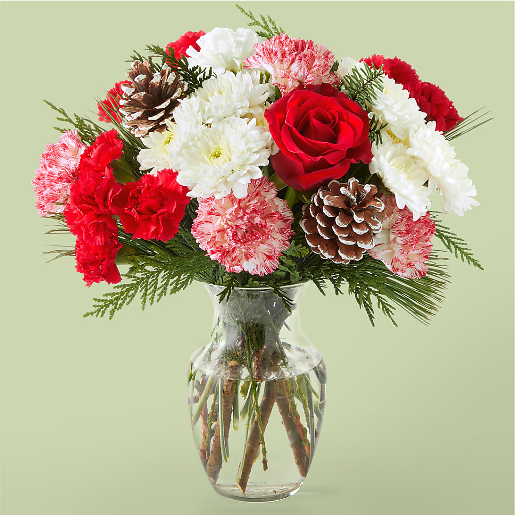 Candy Cane Lane Bouquet – Flowers By Roger Inc, Middletown OH