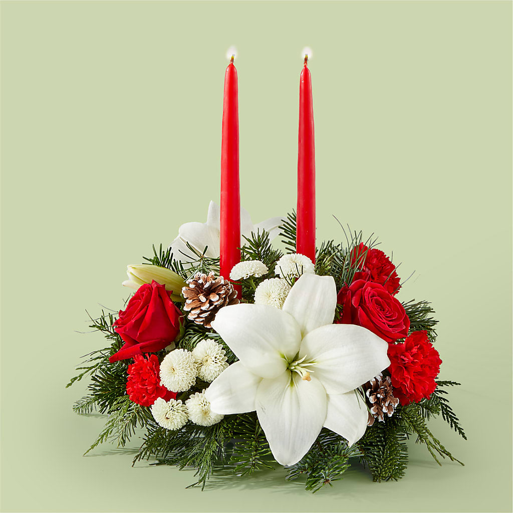 Seasonal Festivities Centerpiece – Flowers By Roger Inc, Middletown OH