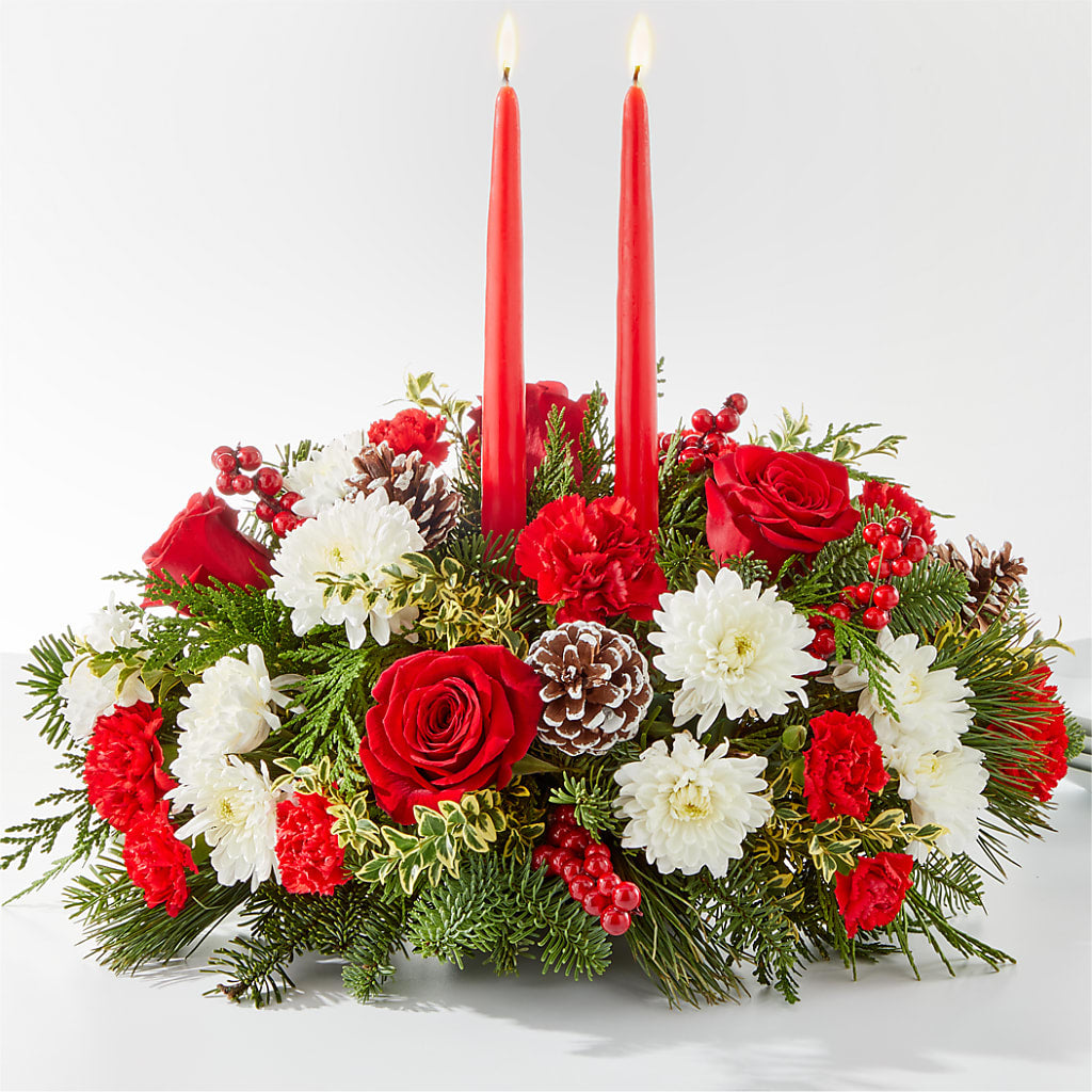 Holiday Soiree Centerpiece – Flowers By Roger Inc, Middletown OH