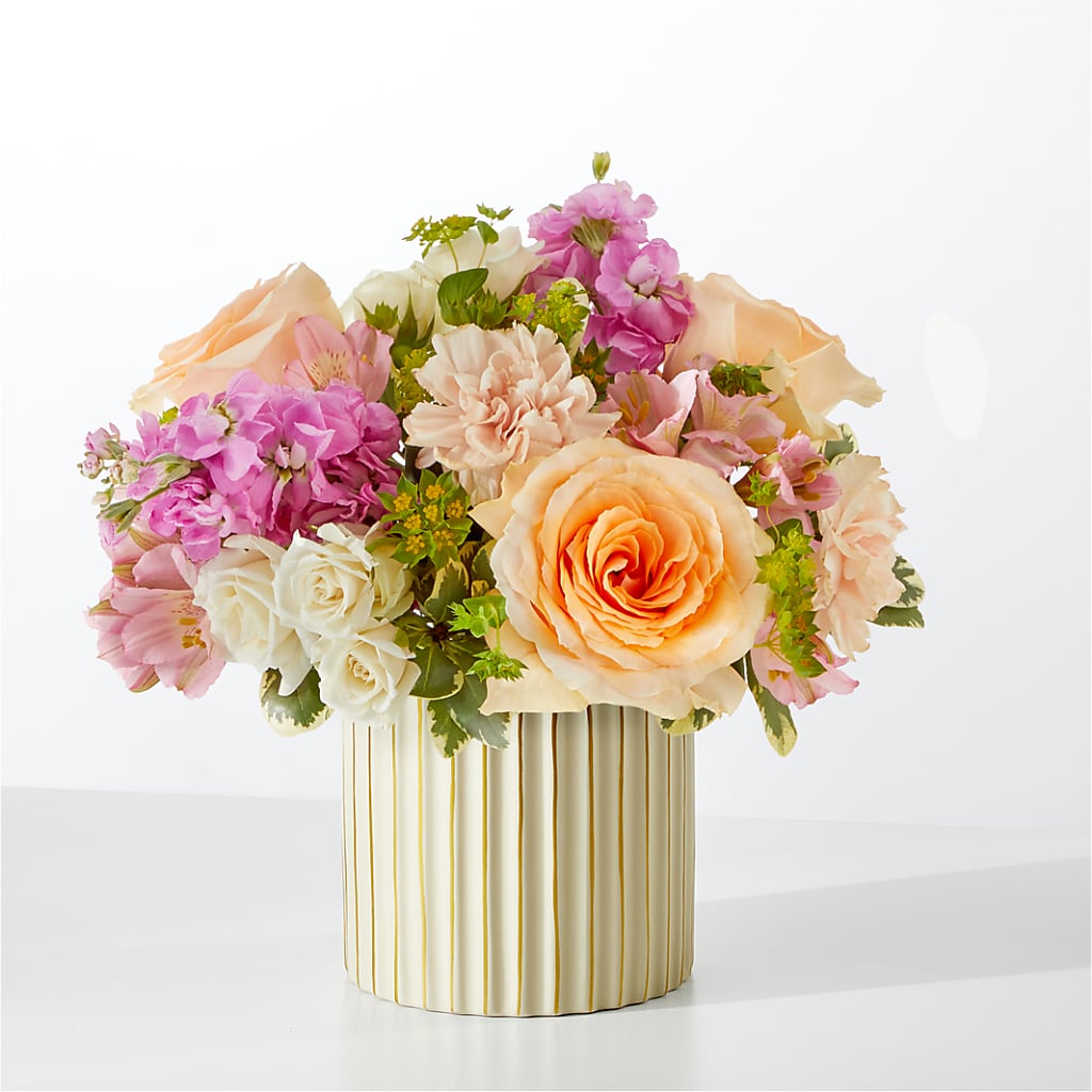 Paradise Bouquet with Ivory Vase – Flowers By Roger Inc, Middletown OH