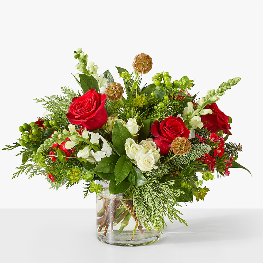 Deck the Halls Bouquet – Flowers By Roger Inc, Middletown OH