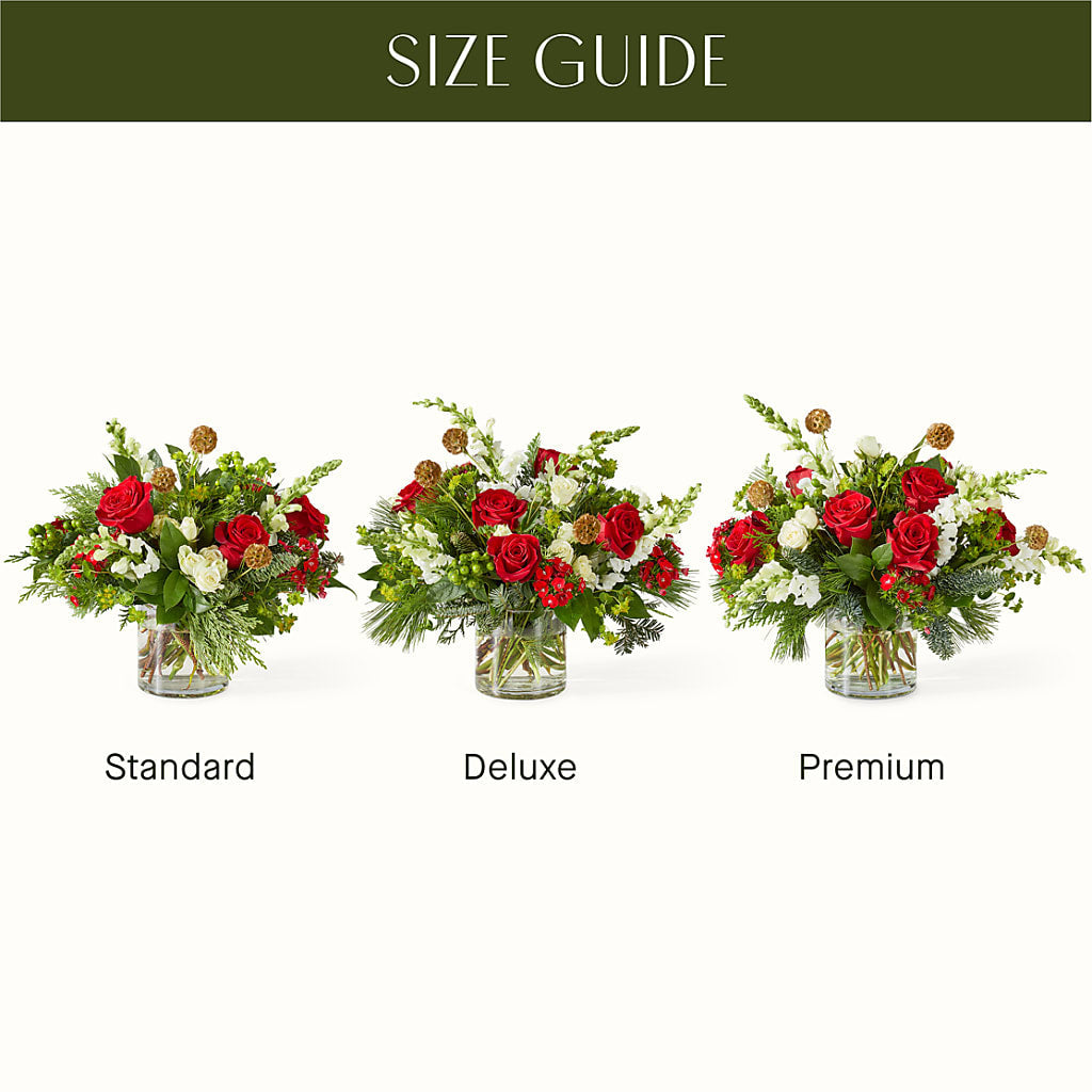 Deck the Halls Bouquet – Flowers By Roger Inc, Middletown OH
