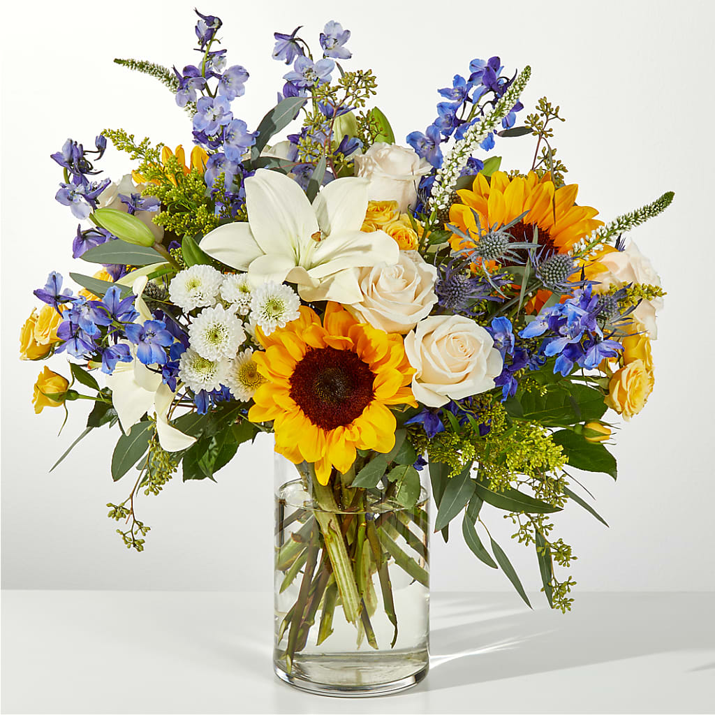 Wonderfully Sunny Bouquet – Flowers By Roger Inc, Middletown OH