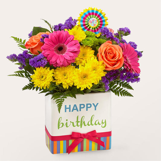 Birthday Brights Bouquet –  Flowers By Roger Inc, Middletown OH