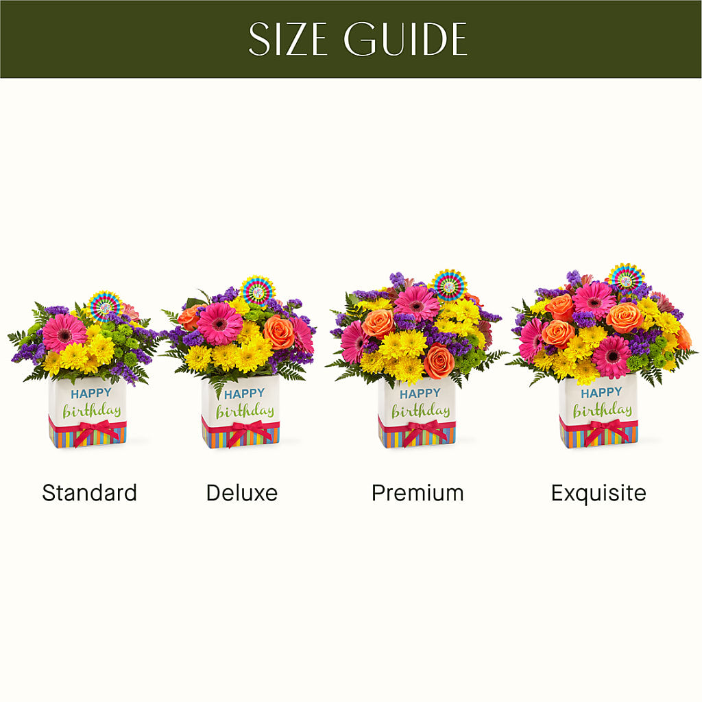 Birthday Brights Bouquet –  Flowers By Roger Inc, Middletown OH